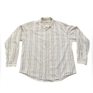 American Eagle Outfitters Vintage Slim Fit Striped Shirt  Long Sleeve Size XL